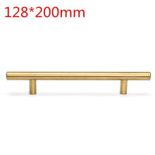 (200mm) 12mm Diameter Stainless Steel T Bar Handles Kitchen Cupboard Drawer Door Handles