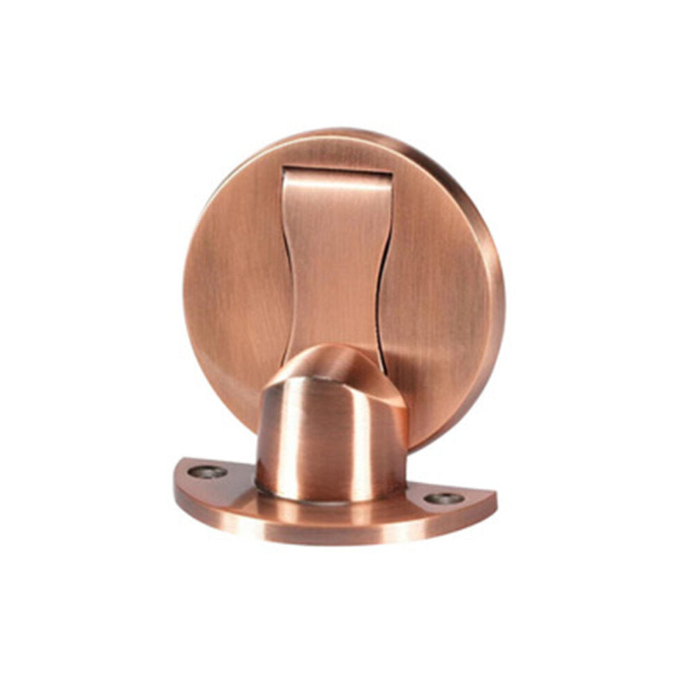 (Black, Stainless Steel) Magnet Door Stops Magnetic Door Stopper Six Colors Available Door Holder Hidden Doorstop Furniture Door Hardware Punching/Non-punch