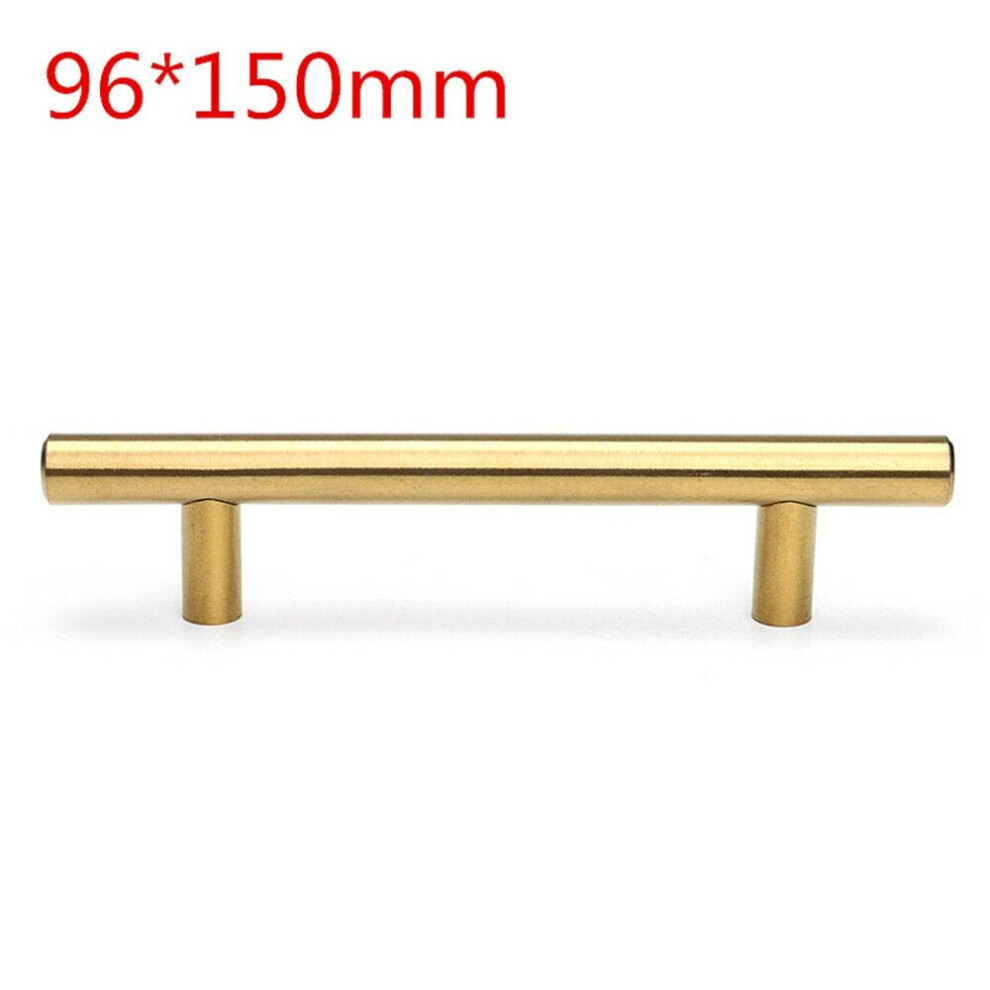 (150mm) 12mm Diameter Stainless Steel T Bar Handles Kitchen Cupboard Drawer Door Handles