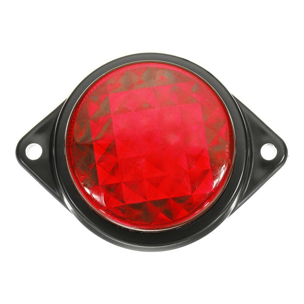 (Red) LED Light Clearance Front Rear Side Marker Indicator Lamp Round Outer Display Width Light-image-OPC-P9RCWDY-NEW