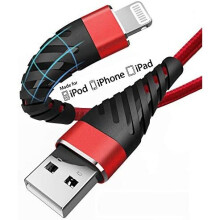 [MFi Certified] iPhone Charger Cable 3m, 2 Pack Lightning Cable 3 Metre Extra Long iPhone Charger 3m Fast Charging Cable for Apple iPhone