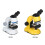 (Orange) Kids Microscope Objects and Specimen Observation Magnification with Battery LED Light 8