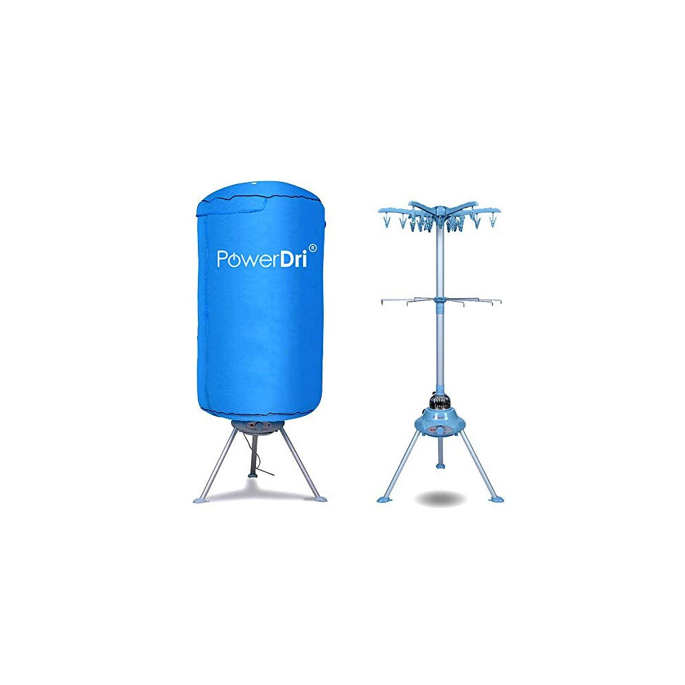 PowerDri Electric Clothes Dryer 15kg Indoor Wet Laundry Warm Air Drying