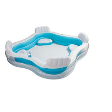 Intex children's pool Swim-Center, Family Lounge Pool, multicoloured, 229 x 229 x 66 cm