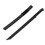 PLAYWELL BLACK POLYPROPYLENE NINJA GATANA W/ SCABBARD 1