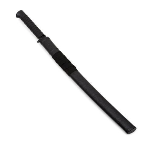 PLAYWELL BLACK POLYPROPYLENE NINJA GATANA W/ SCABBARD 1