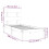 VidaXL vidaXL Bed Frame Bed Base Wooden Platform Bed Solid Wood 90x190 cm Single 6