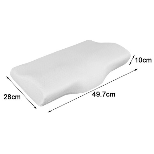 Μαξιλάρι αφρού μνήμης Contour Neck Back Support Orthopaedic Firm Head 1
