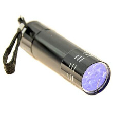PROtastic UV Ultra Violet Torch Flashlight 395nm - Spot Fraud & Paranormal Ghost Hunting