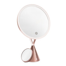 Rio HD Illuminated Makeup Mirror with 1X and 5X Magnification