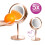 Rio Rose Gold Double Sided Cosmetic LED Mirror 3
