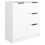 VidaXL (white, 2) vidaXL 2x Sideboards Engineered Wood Cupboard Console Cabinet Multi Colours 6