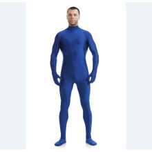 (Blue, M(Tag M=US XS)) Spandex Party New Lycra Costume Bodysuit Catsuit Unitard No Hood  Hands