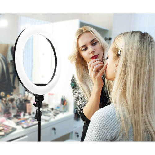 Rio Professional Makeup & Vlogging 18-inch (45cm) Dimmable LED Ring Light 2
