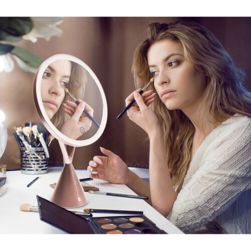 Rio HD Illuminated Makeup Mirror with 1X and 5X Magnification 2