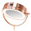 Rio Rose Gold Double Sided Cosmetic LED Mirror 9