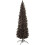Snow Time (8ft/240cm) Christmas Tree Slim Black Pencil 4ft 5ft 6ft 7ft 8ft 3