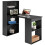 Costway Computer Desk 48inch Compact Writing Desk w/ 6-tier Storage Shelves 1