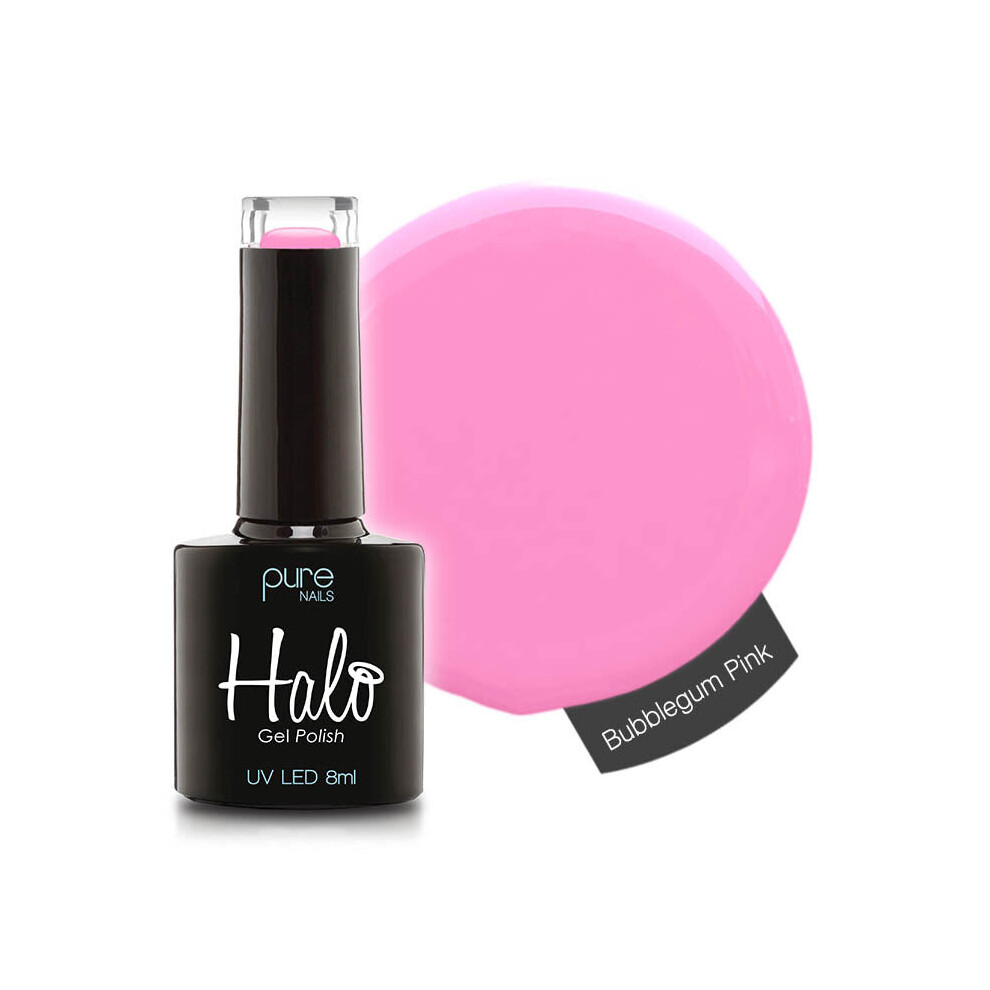 Gel Nail Polish Bubblegum Pink 8ml