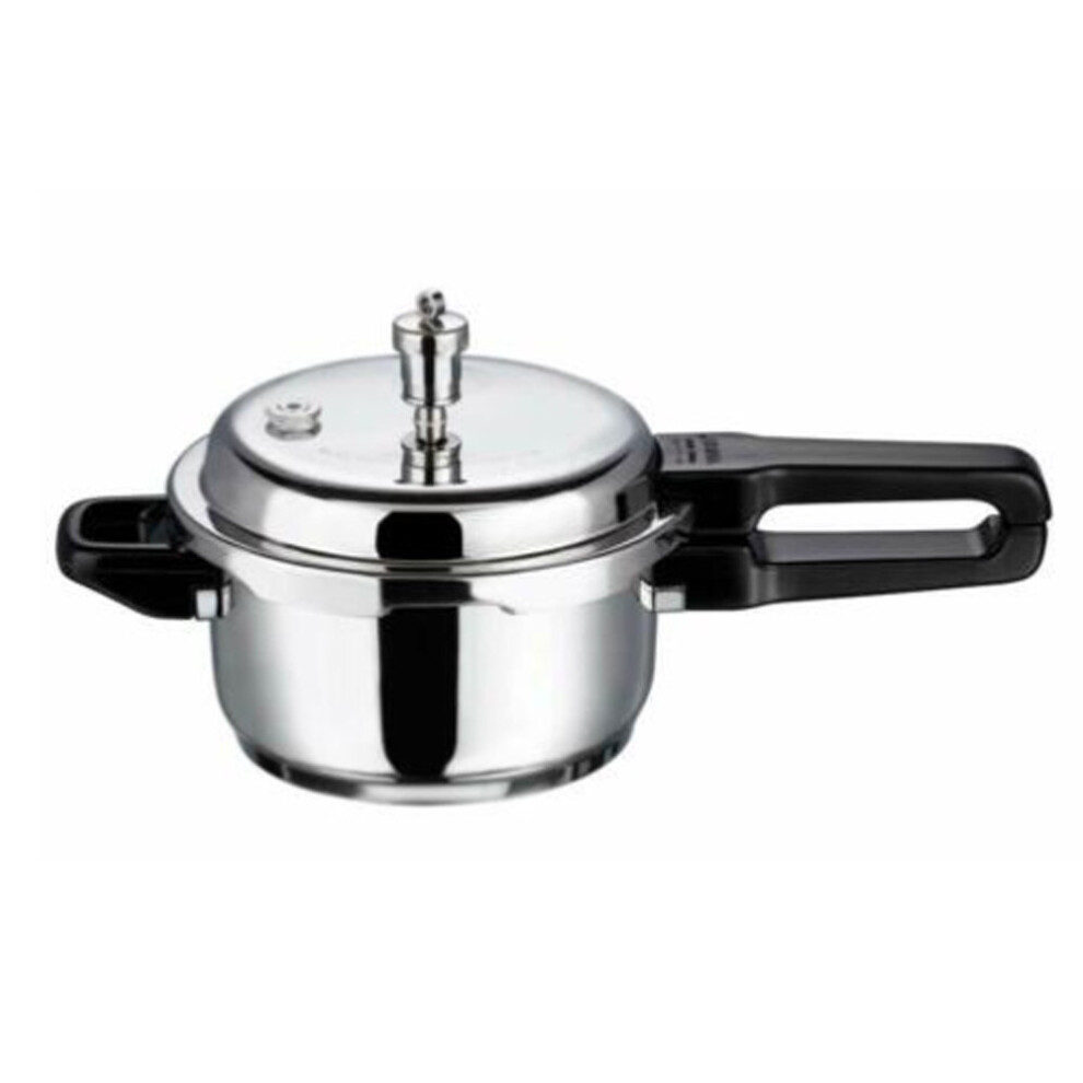 (5 ltr) Vinod Stainless Steel Pressure Cooker, Stovetop Induction Cookers (Outside Fitting Lid)