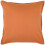 HomeRoots 403110 Orange Solid Color Flange Edge Throw Pillow 1
