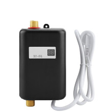 LCD Display Electric Instant Hot Water Heater Tankless Kitchen