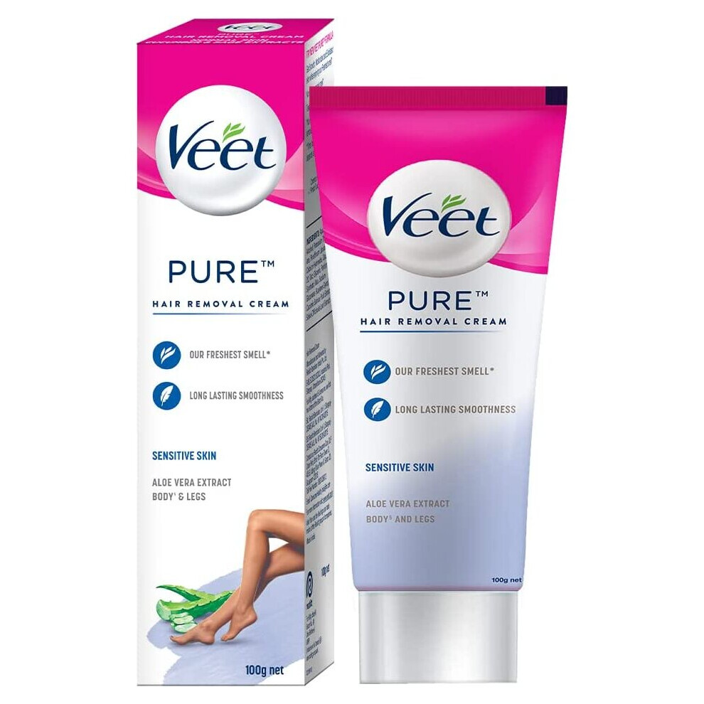 Veet - Silk & Fresh Hair Removal Cream - Sensitive - 100g