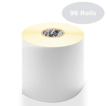 Duronic LL4X6 [48,000 Labels-96 Rolls] Thermal Labels, 100x150mm (6X4") Self-Adhesive Shipping Labels, Postage Labels, Grade A Stickers, 96 ROLL Pack