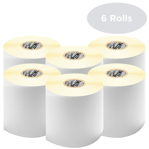 Duronic LL4X6 [3000 Labels-6 Rolls] Thermal Labels, 100x150mm (6X4 ...