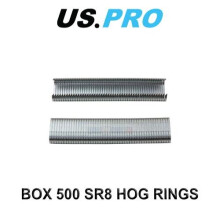 US PRO Tools 500 SR8 Hog Rings Upholstery Car seats Fencing Cage Making 9052