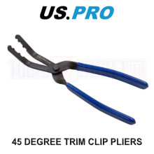 US PRO Tools 45 Degree Trim Clip Removal Pliers 45 Jaws Panel Popper 5453