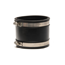 (4" (Inch)) Evolution Aqua Rubber Straight Connector