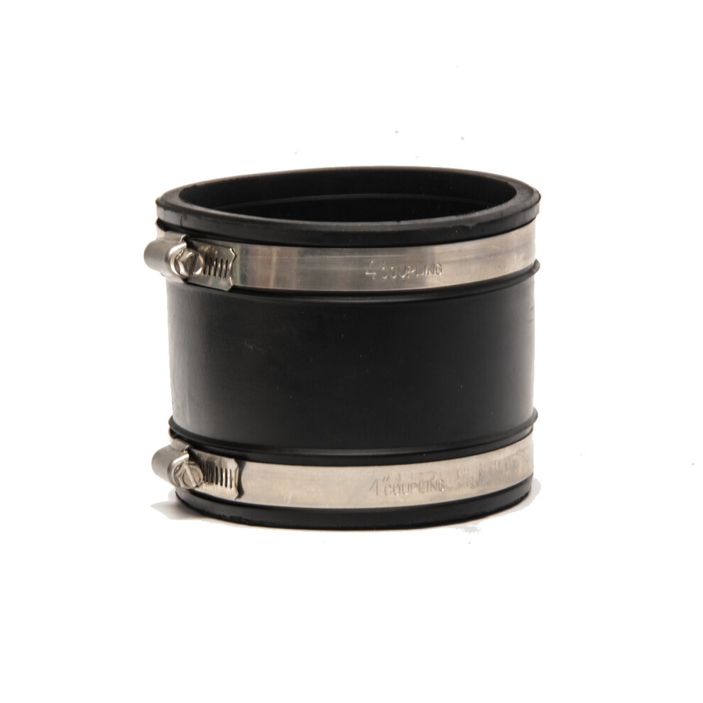 Evolution Aqua (4" (Inch)) Rubber Straight Connector