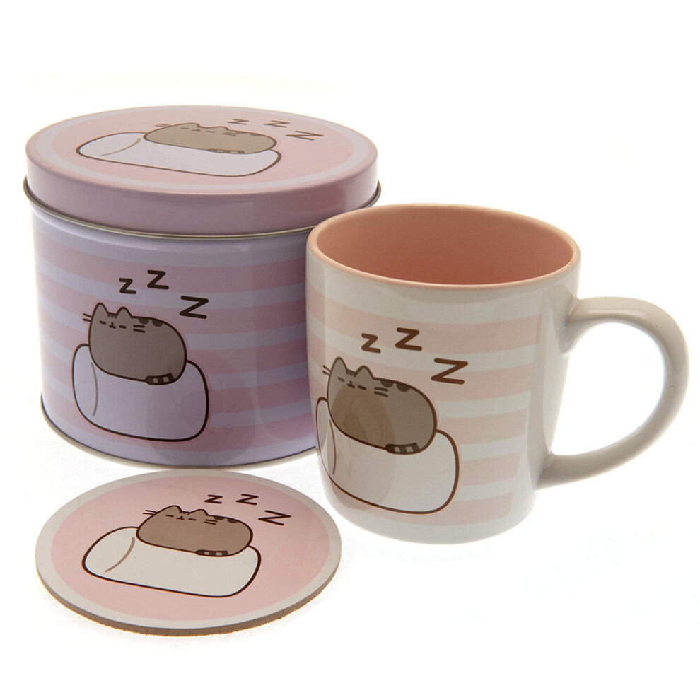 Pusheen Mug & Coaster Gift Tin