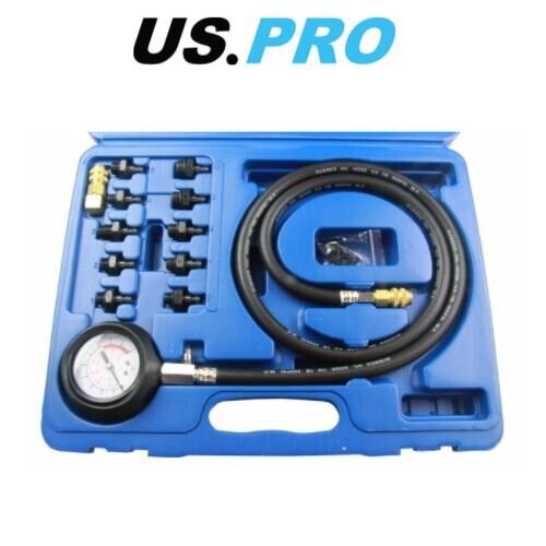 us pro US PRO 12pc Oil Pressure Test Kit 5388