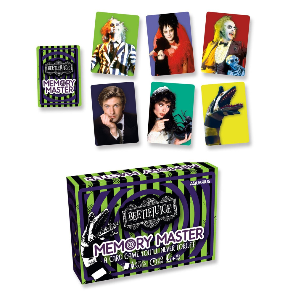 Beetlejuice Memory Master Card Game