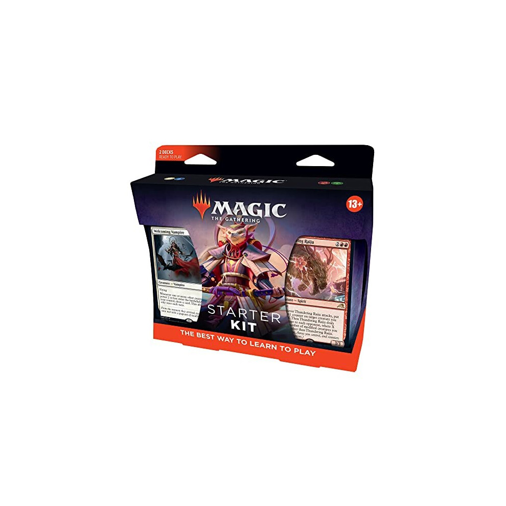 Magic: The Gathering 2022 Starter Kit | 2 Ready-to-Play Decks | 2 MTG Arena Code Cards