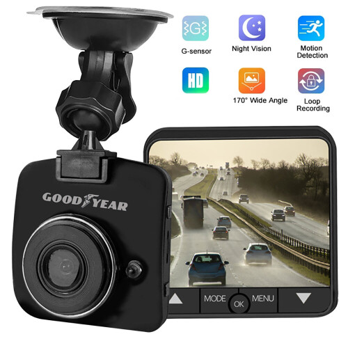 Goodyear Mini HD Dash Cam Car DVR Camera Video Recorder Motion Detection Sensor 1