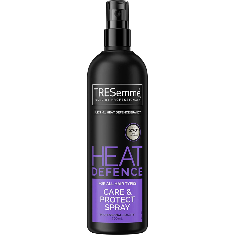 TRESemme Care & Protect UK's no. 1 heat defence brand** Heat Defence Spray heat protection up to 230C* 300 ml