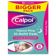 Calpol Vapour Plug Lavender&Chamomille - 10pads
