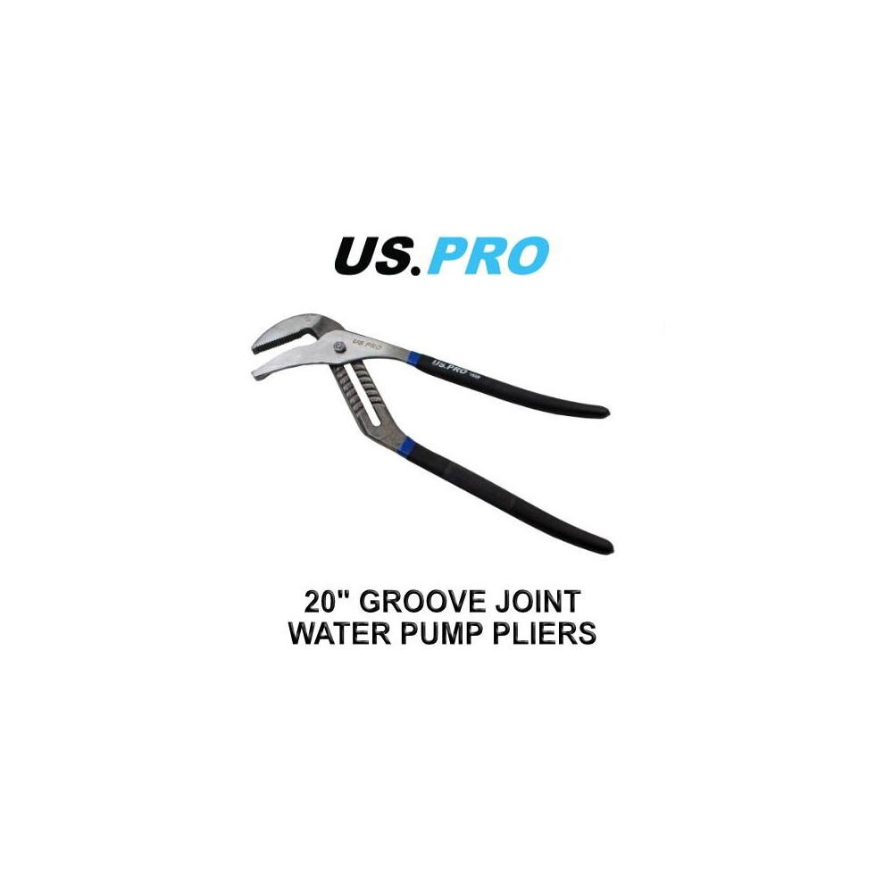 US PRO Tools 20" Groove Slip Joint Adjustable Water Pump Pliers 1826