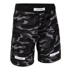 TATAMI RIVAL GRAPPLING SHORTS - BLACK CAMO - SMALL