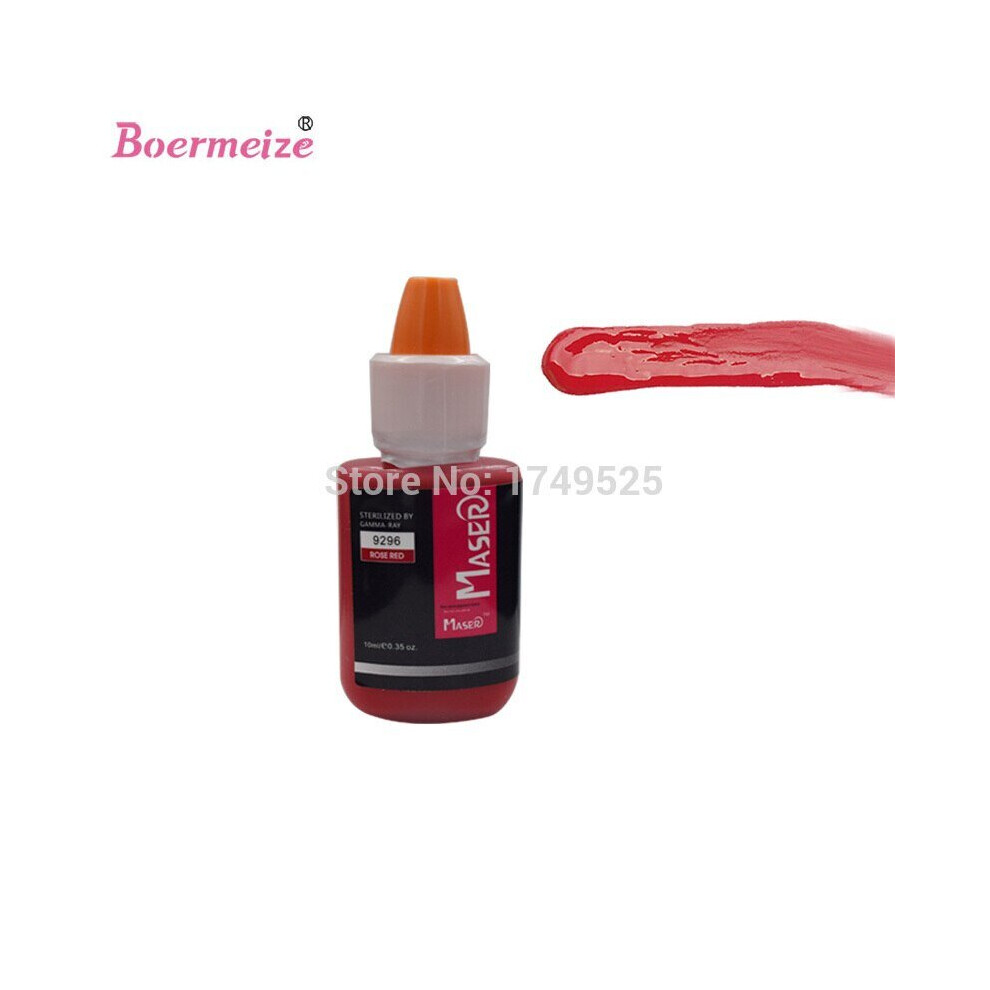Makeup Inks Tattoo Ink 10ML 9296 ROSE RED Professional Tattoo Inks Pig 