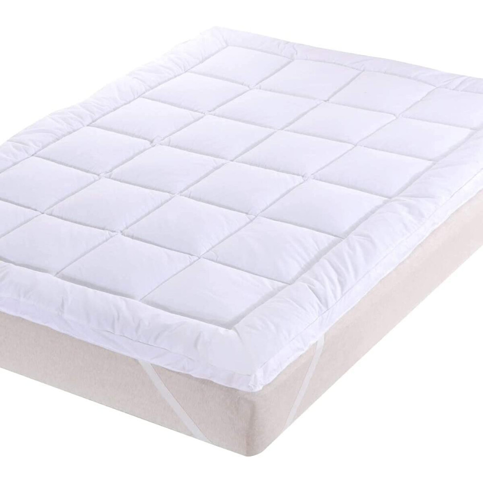 (Double) Mattress Topper Extra Deep 4" Inch Thick 10CM