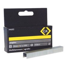 C.K 496003 Staples 10.5mm Wide x 10mm deep Box of 1000