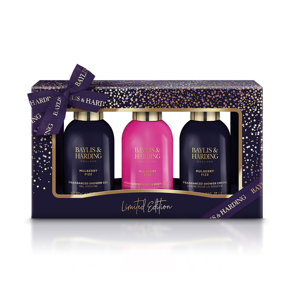 Mulberry Fizz Trio Gift Set