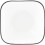Corelle Square Simple Lines Dinner Plate Set, Glass, White, Bowl 3