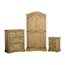 Corona Trio - Distressed Waxed Pine