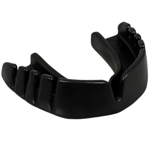(Junior) OPRO SNAP FIT MOUTHGUARD - BLACK