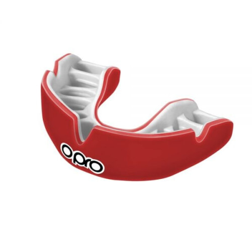 OPRO POWER FIT RED MOUTHGUARD - ADULTS